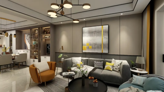 九安城110m2丨現(xiàn)代風格